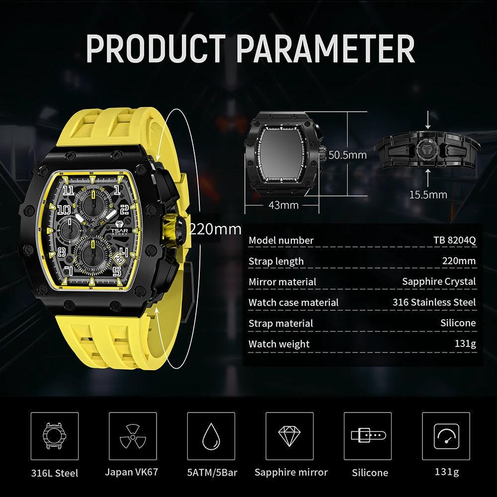 Luxury chronograph watch Bowlift by Bowlift