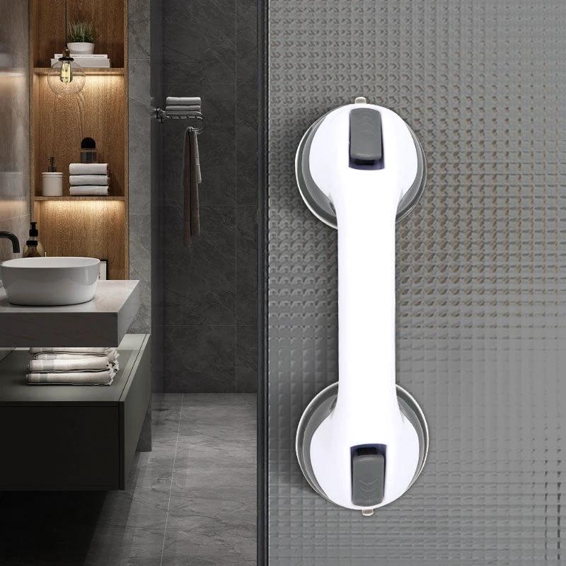 Safety handle with non-slip support and vacuum suction cup - Perfect for bathrooms and showers - Provides stability and support by BowLift