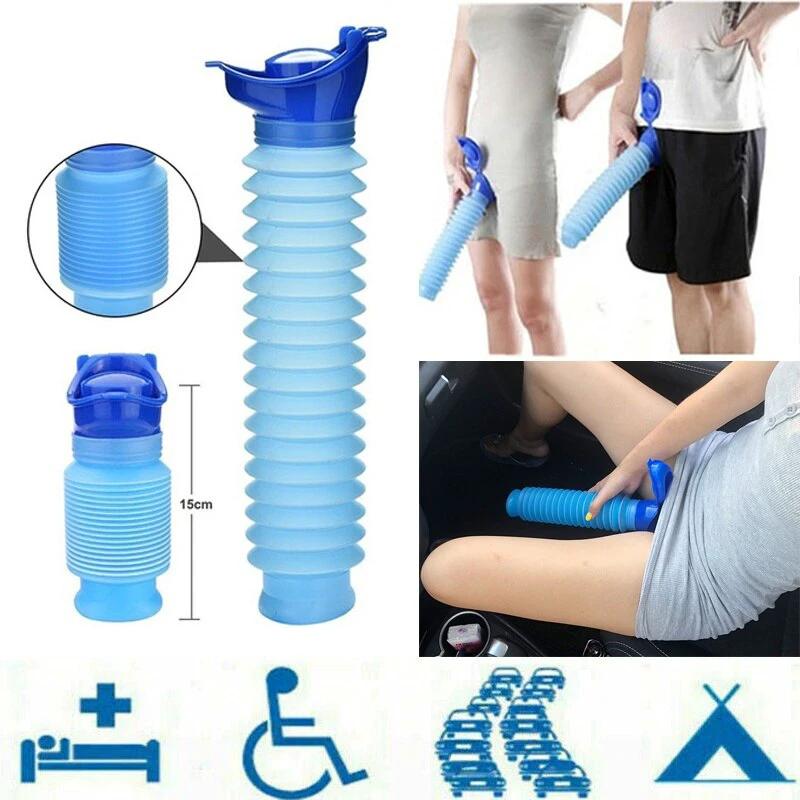 Mobile Urinal FlexRelief | Telescopic & Foldable | For Women & Children | 750 ml Capacity by BowLift
