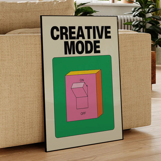Creative Mode Wall Art by Bowlift