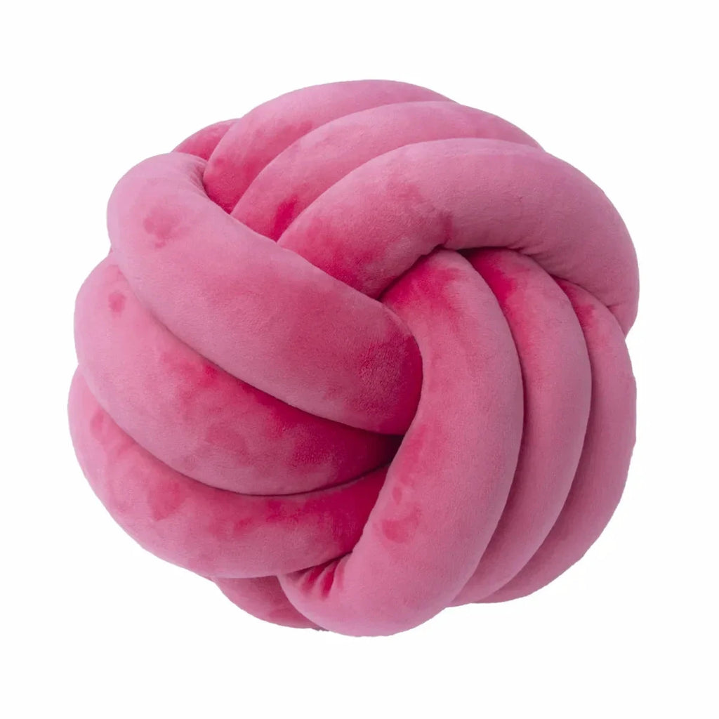 Plush Knot Cushion (Velvet) by Bowlift