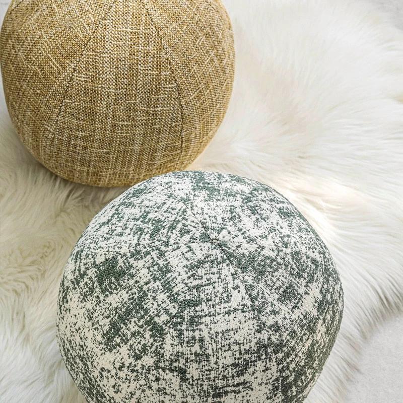 Woven Globe Cushion by Bowlift