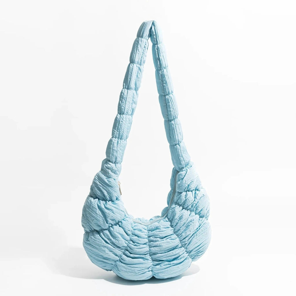 Puff Croissant Shoulder Bag by BowLift