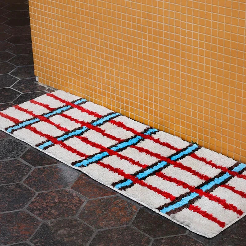 illustrative Grid Rug by Bowlift
