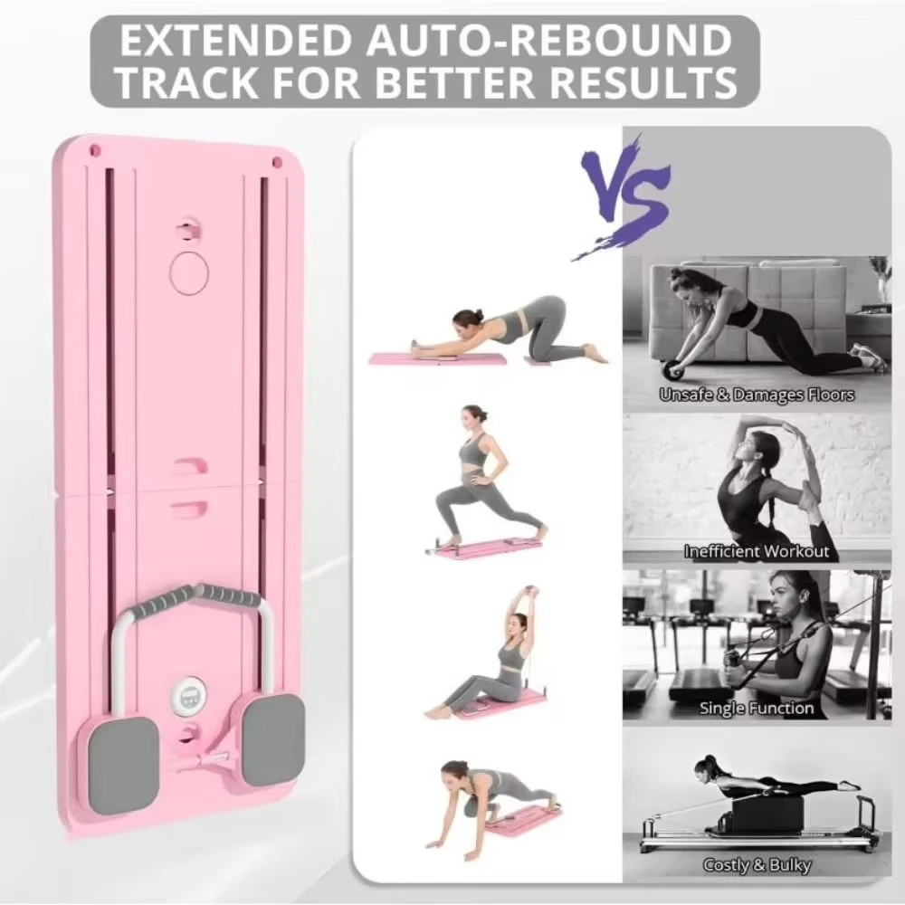 Complete Body Workout Board with Adjustable Resistance and Automatic Rebound by BowLift
