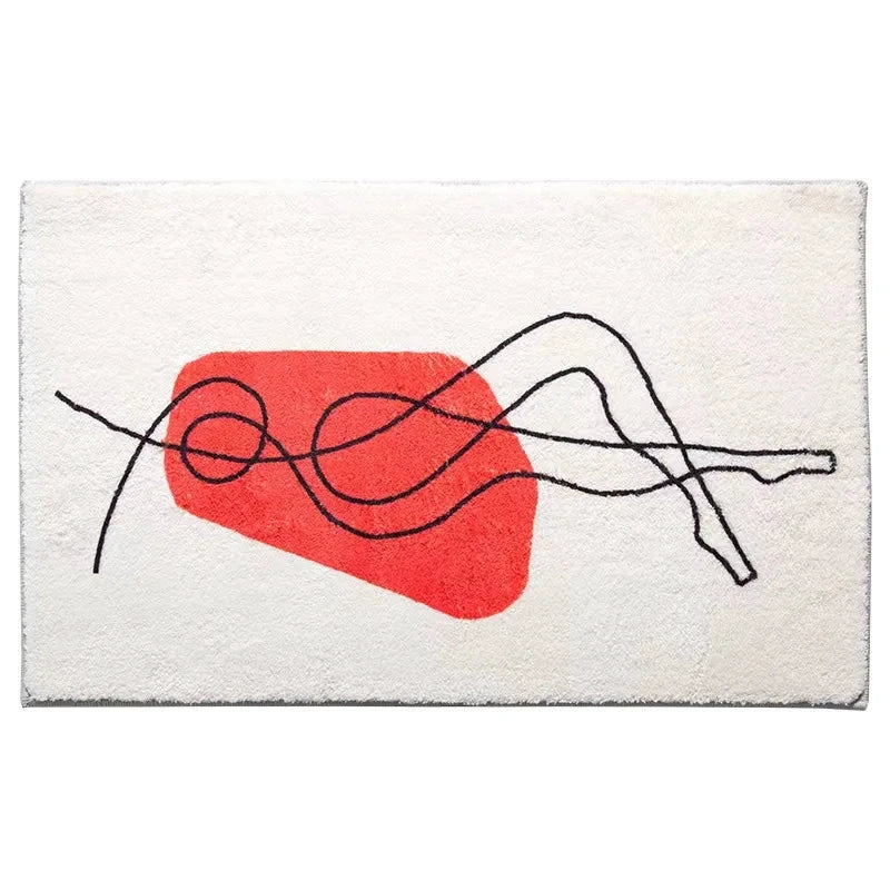 Noodie Illustration Rug by Bowlift