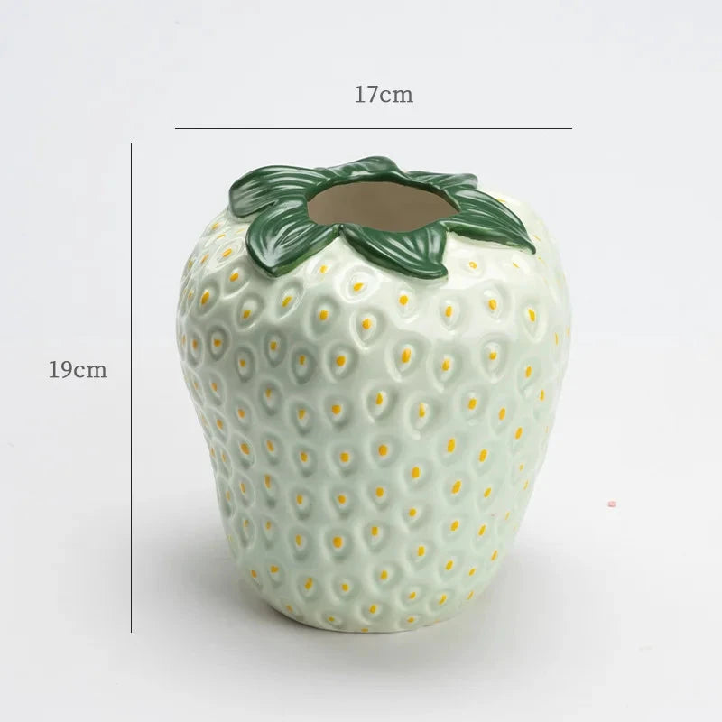 Ugly Strawberry Vase by Bowlift
