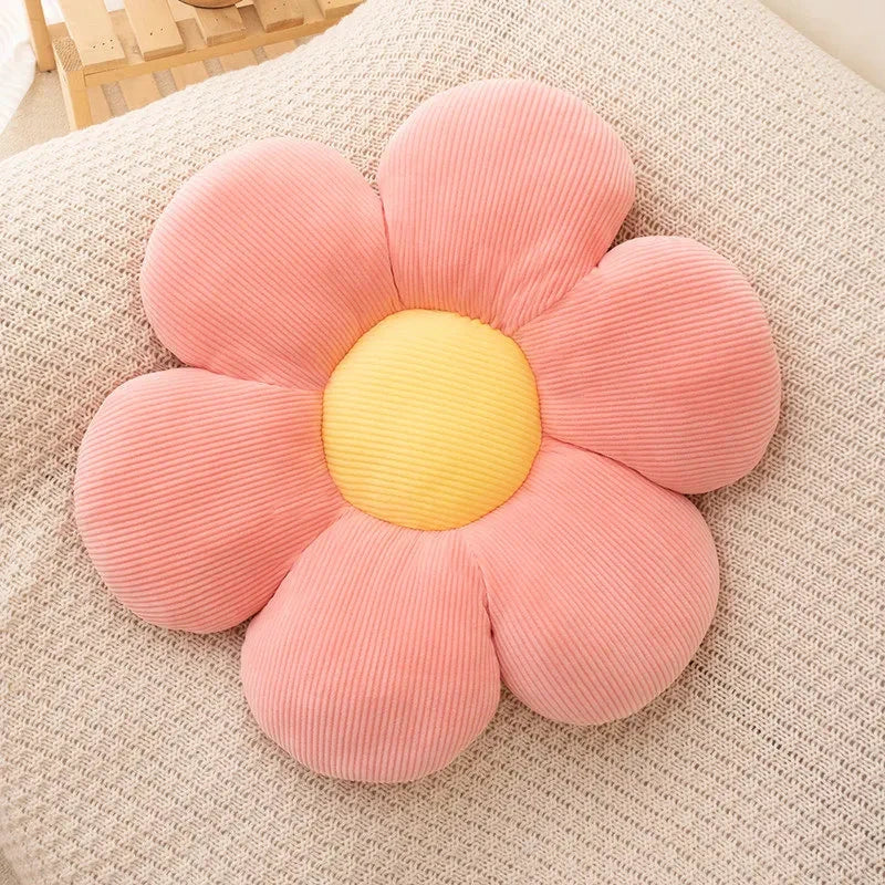 Daisy Plush Cushion by Bowlift