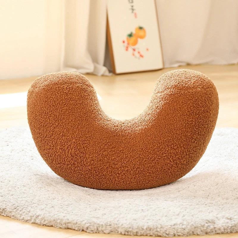 Plush Cushions - Doughnut, Globe, Arch and Knot by Bowlift