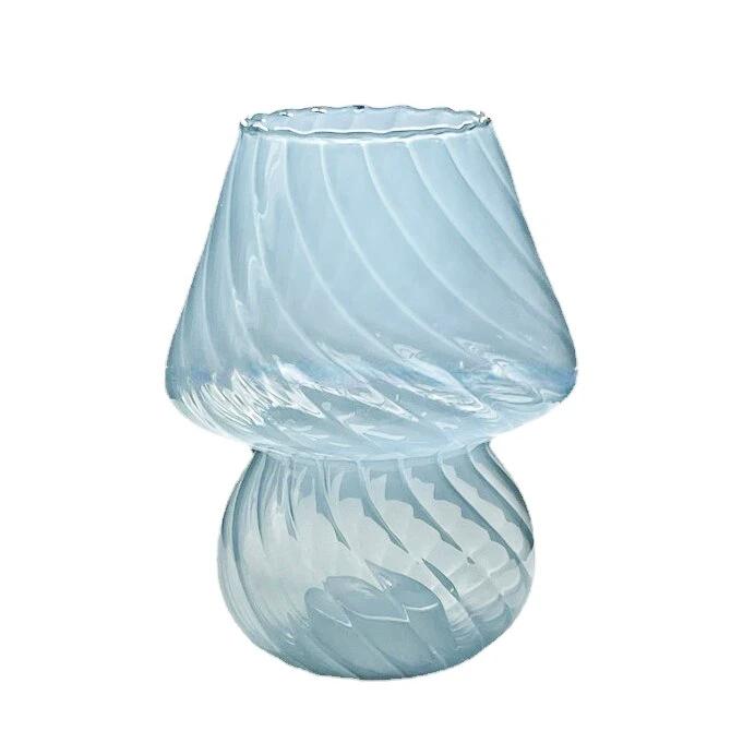 Nordic Stripy Glass Vase by Bowlift