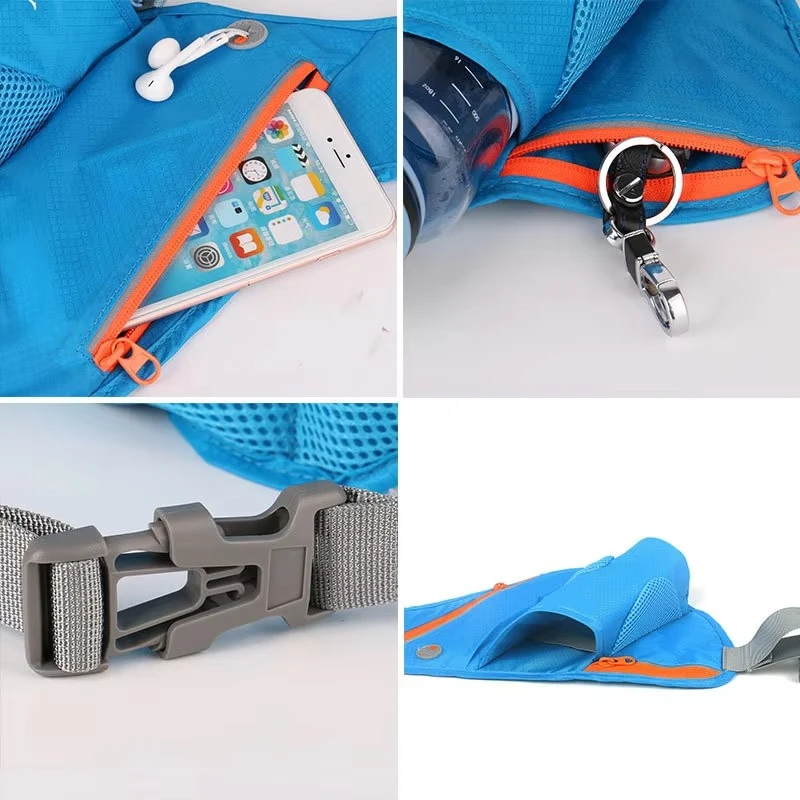 Running Waist Bag with Hydration Belt and Phone Pocket for Outdoor Sports by BowLift