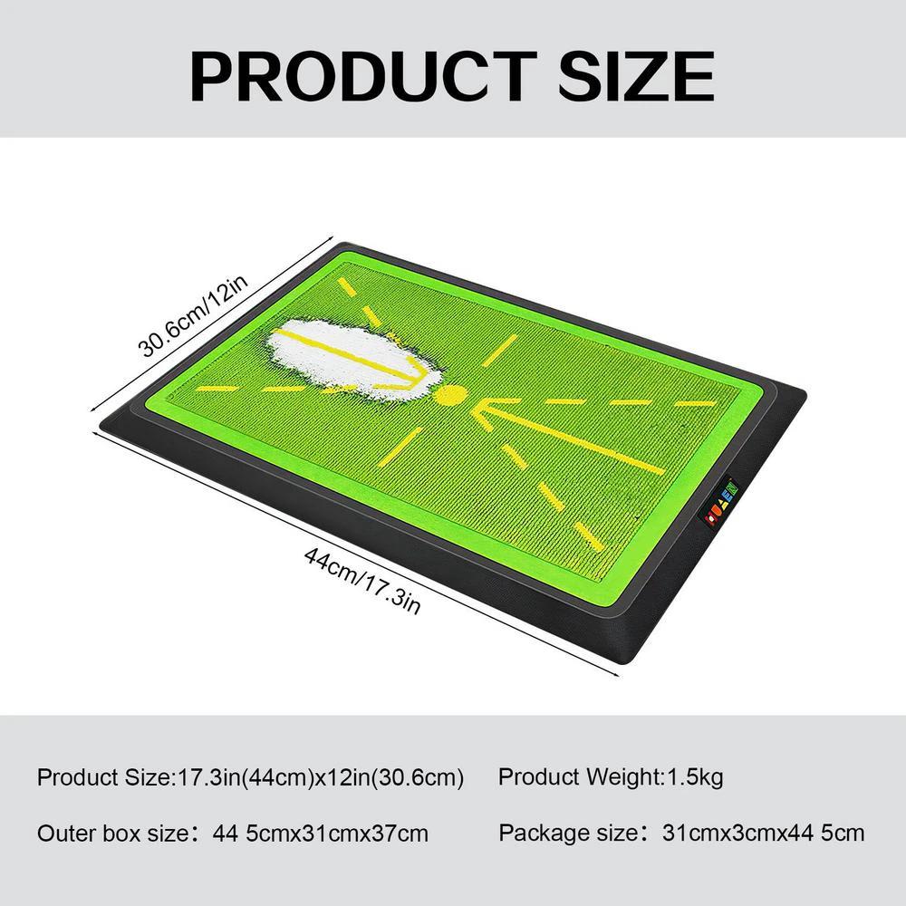 Golf Swing Tracker Mat - Use at Home or Park Bowlift by Bowlift