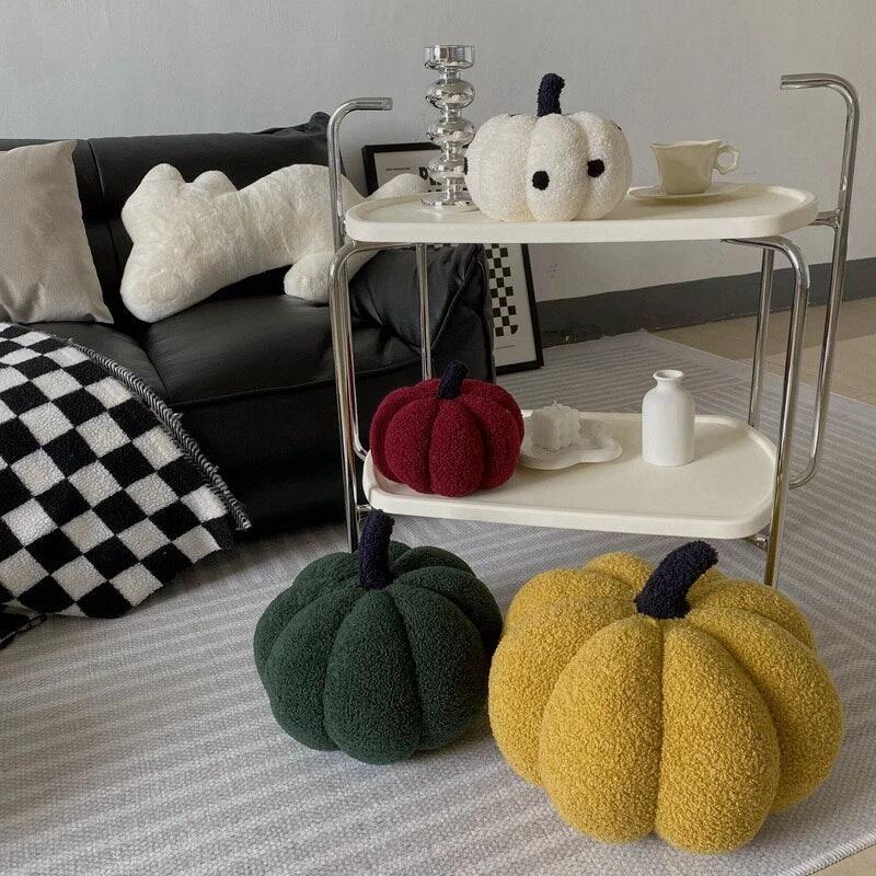Dot Pumpkin Cushion by Bowlift