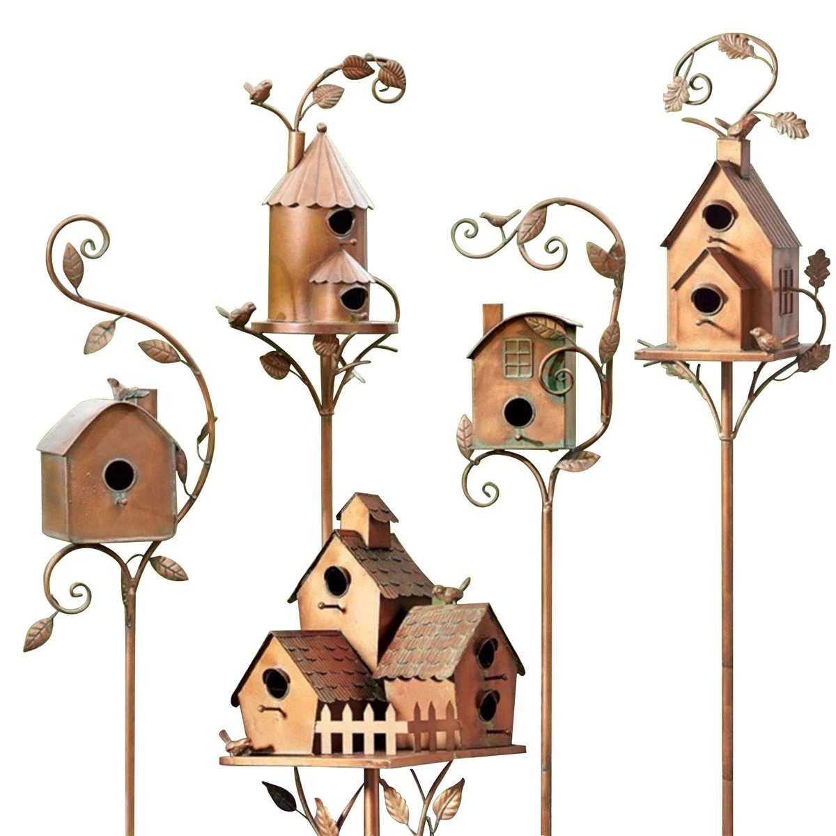 BirdHaven decorative birdhouse for the garden Bowlift by Bowlift