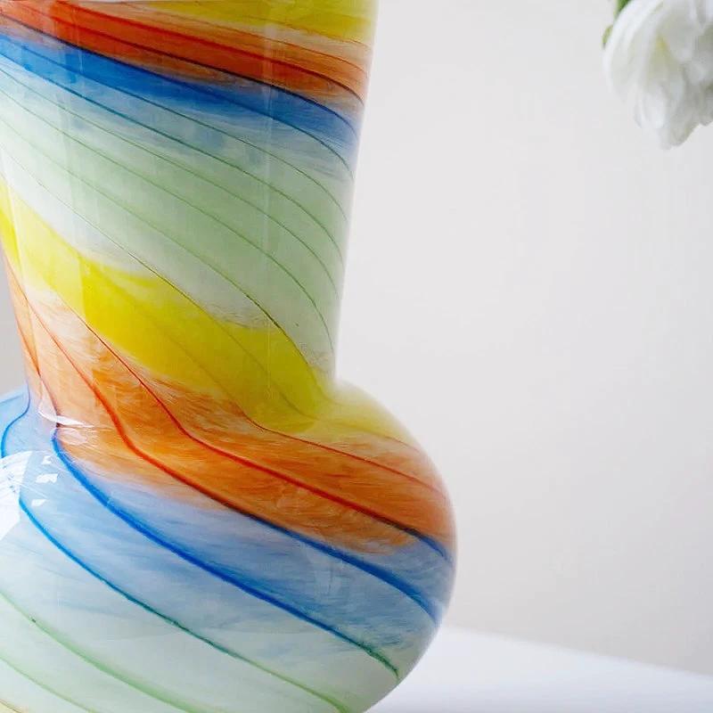 Rainbow Chubby Vase by Bowlift