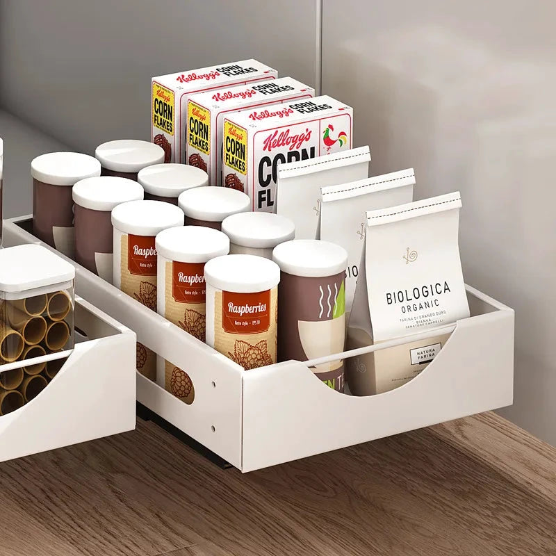 Under the Cabinet Smart Dish Organizer Rack by BowLift