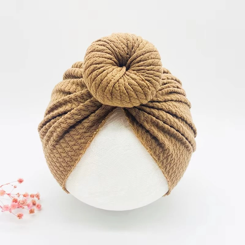 Cozy Knotted Baby Beanie with Bow Headband by BowLift