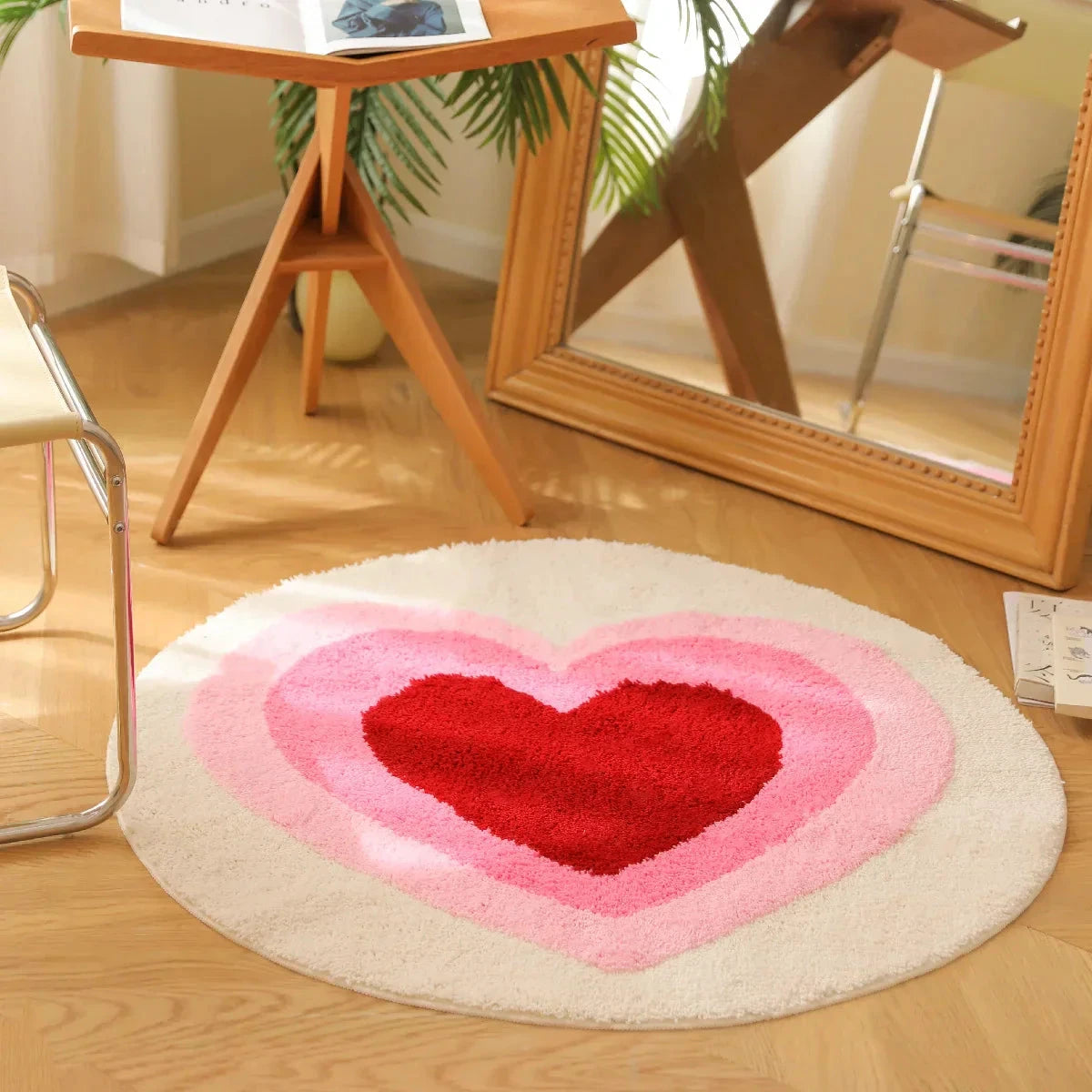 Gradient Heart Mat by Bowlift