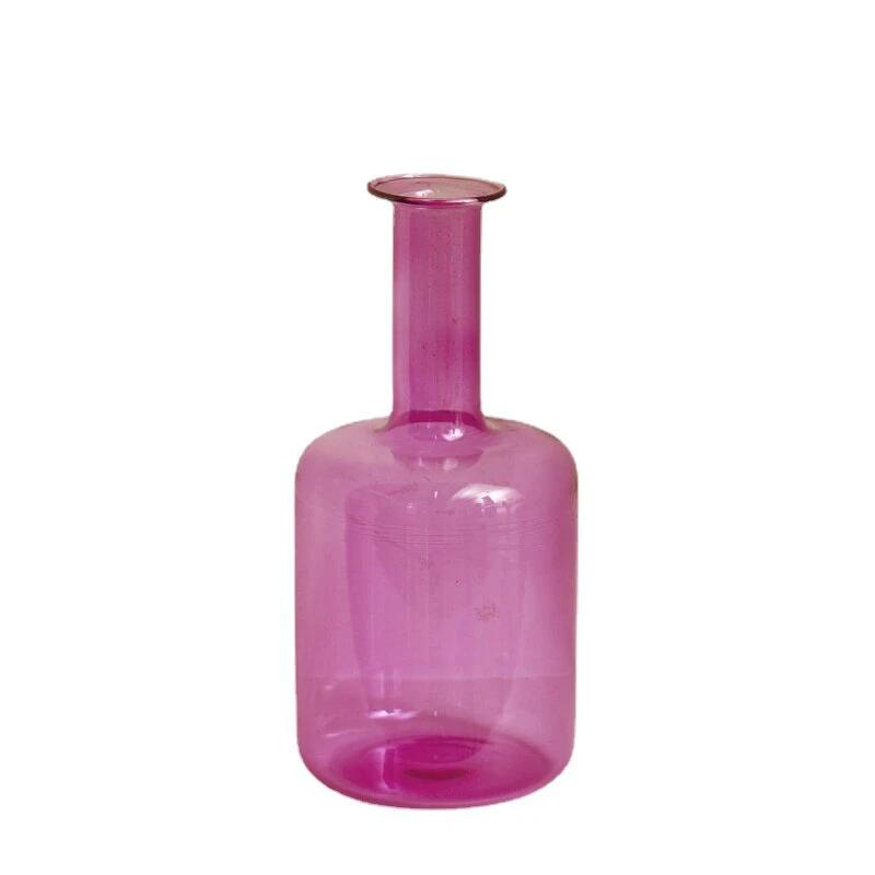 Colourful Bud Glass Vase by Bowlift