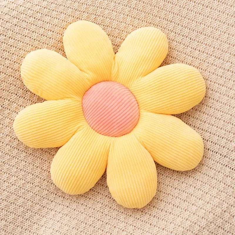 Daisy Plush Cushion by Bowlift