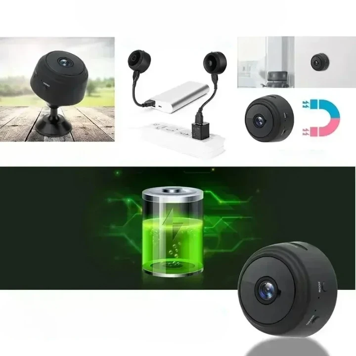 A9 Mini WiFi Surveillance Camera Bowlift by Bowlift