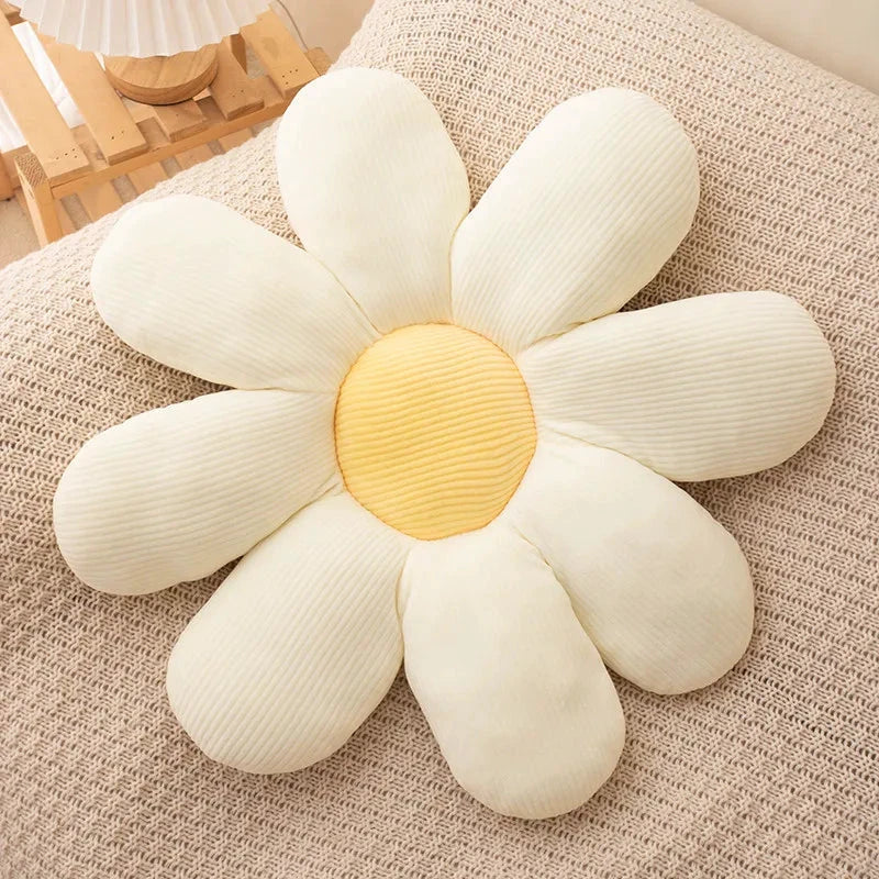 Daisy Plush Cushion by Bowlift