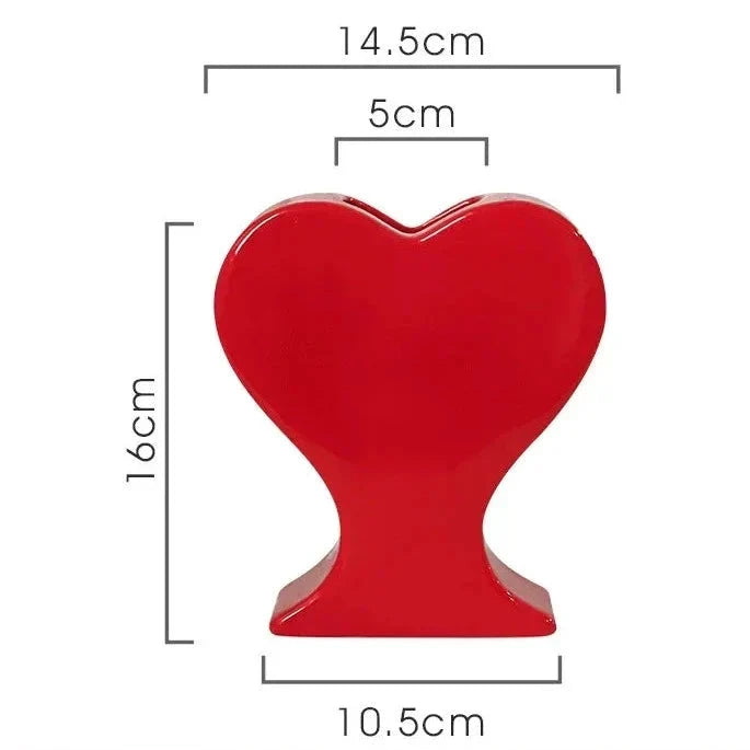Heart Vase by Bowlift