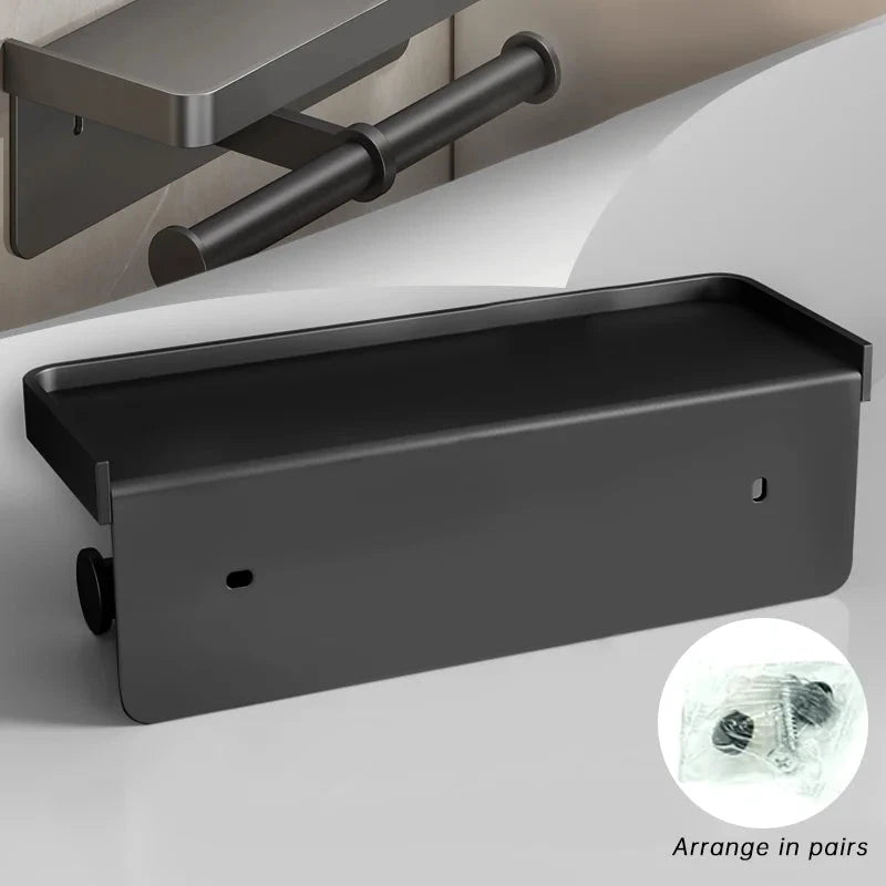 Wall-Mounted Aluminum Alloy Tissue holder by BowLift