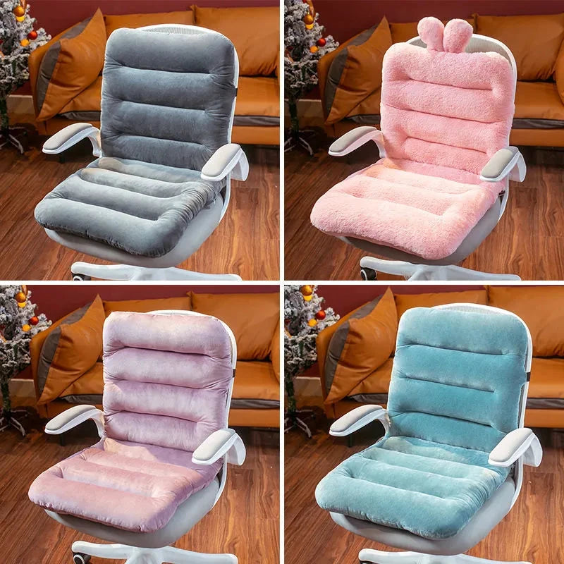 Comfy Plush Office Soft Seat-Back Cushion by BowLift