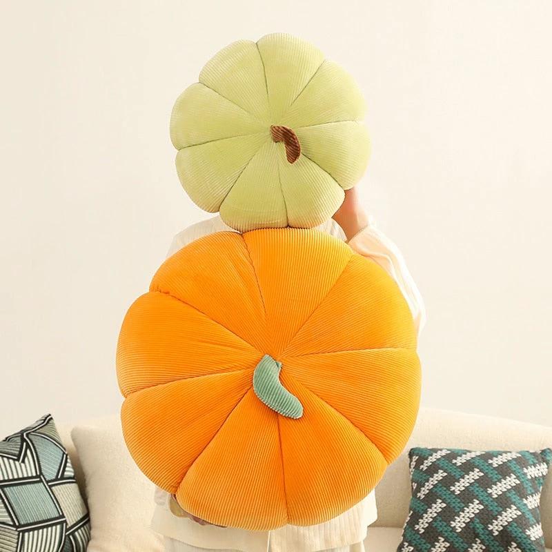 Fluffy Pumpkin Cushion by Bowlift