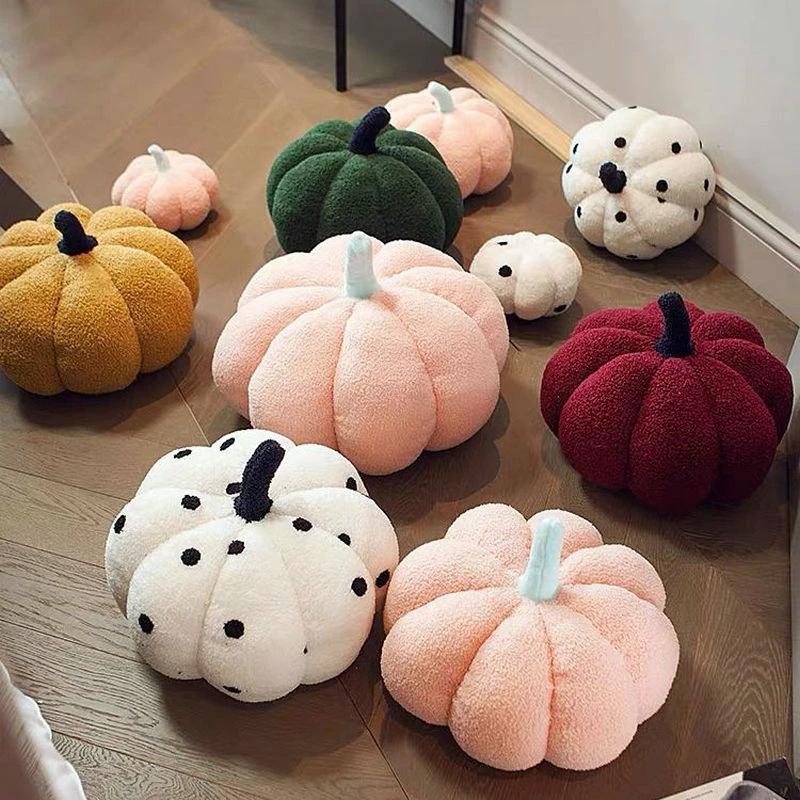 Dot Pumpkin Cushion by Bowlift
