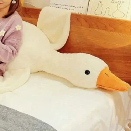 Giant Goose Cushion by Bowlift