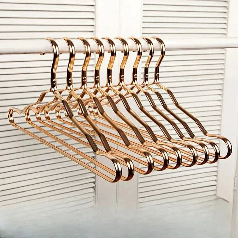 Premium Brass Clothes Hangers for Elegant Wardrobe by BowLift