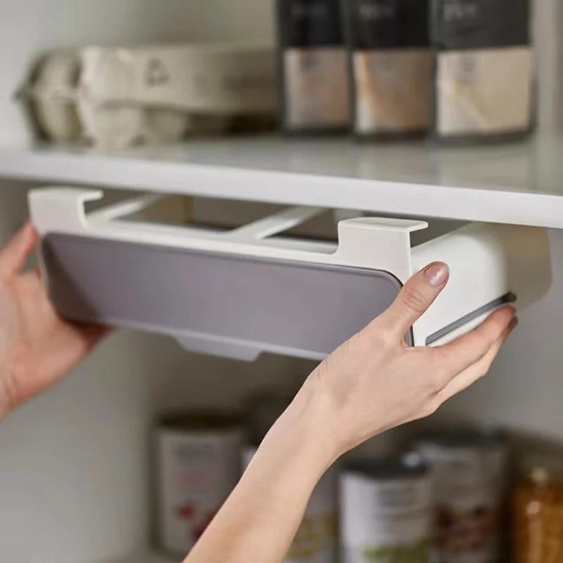 Adhesive Herb Organizer – Sleek Kitchen Storage Solution Bowlift by Bowlift