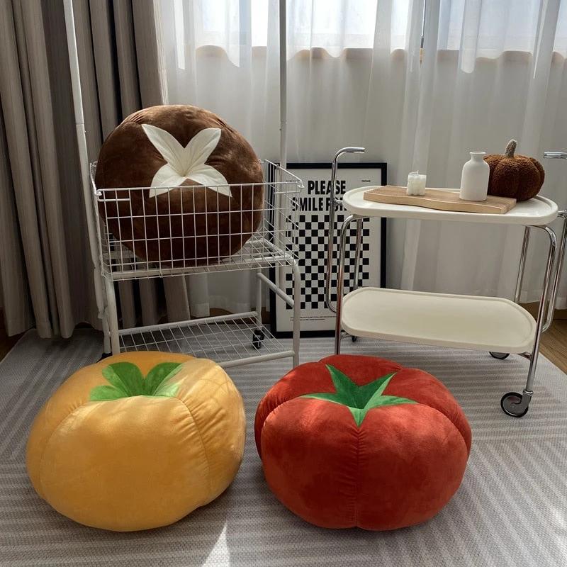 Fluffy Vegetable Cushions by Bowlift