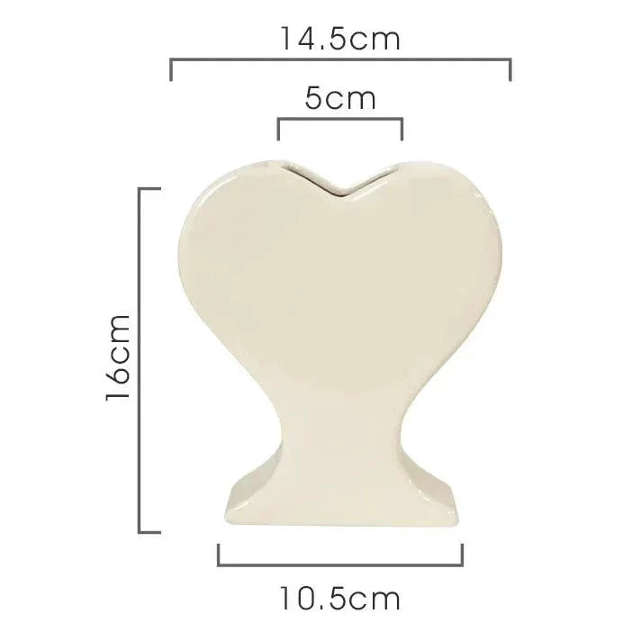 Heart Vase by Bowlift
