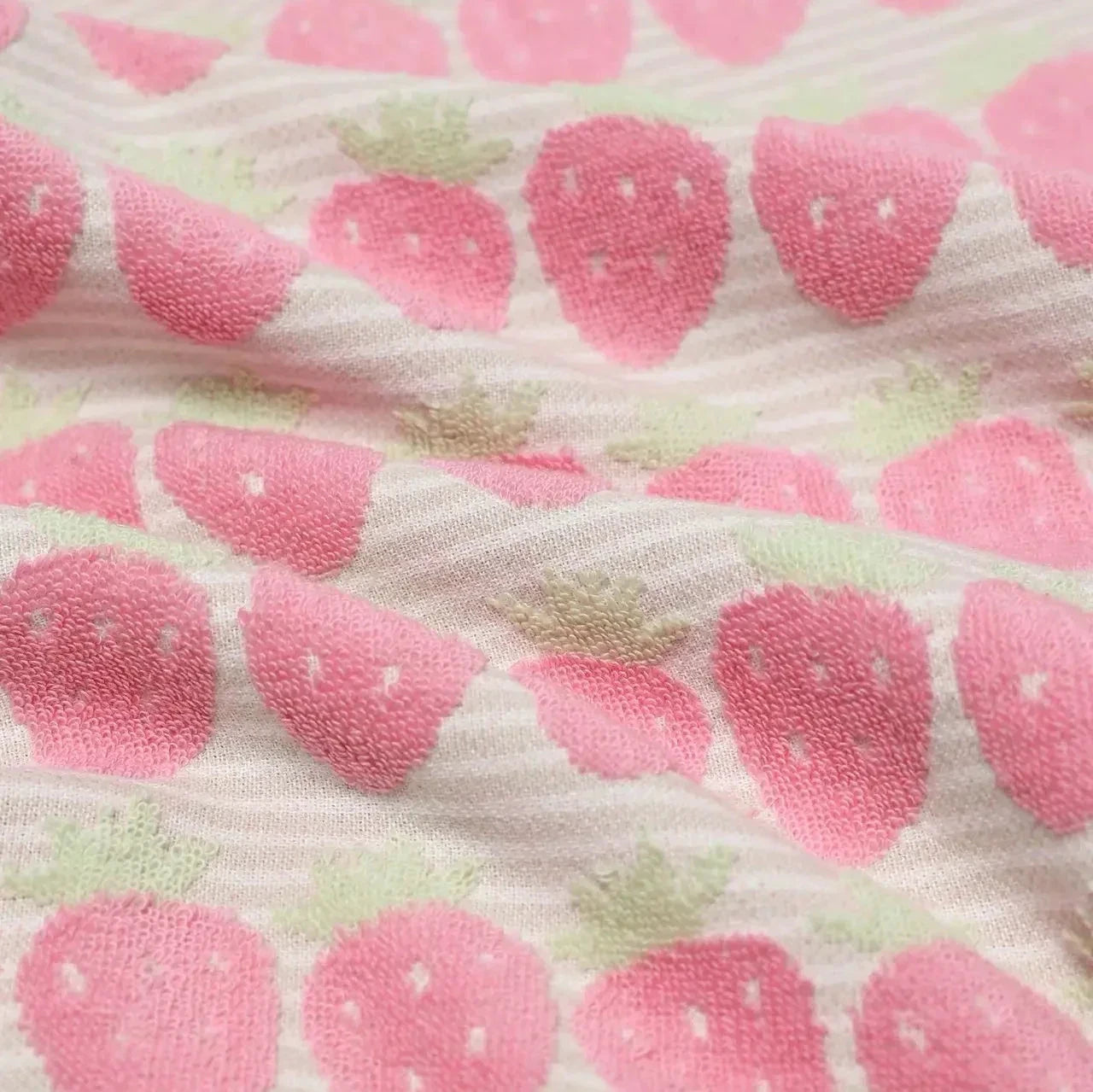 Strawberry Series Cotton Towel Collection by Bowlift