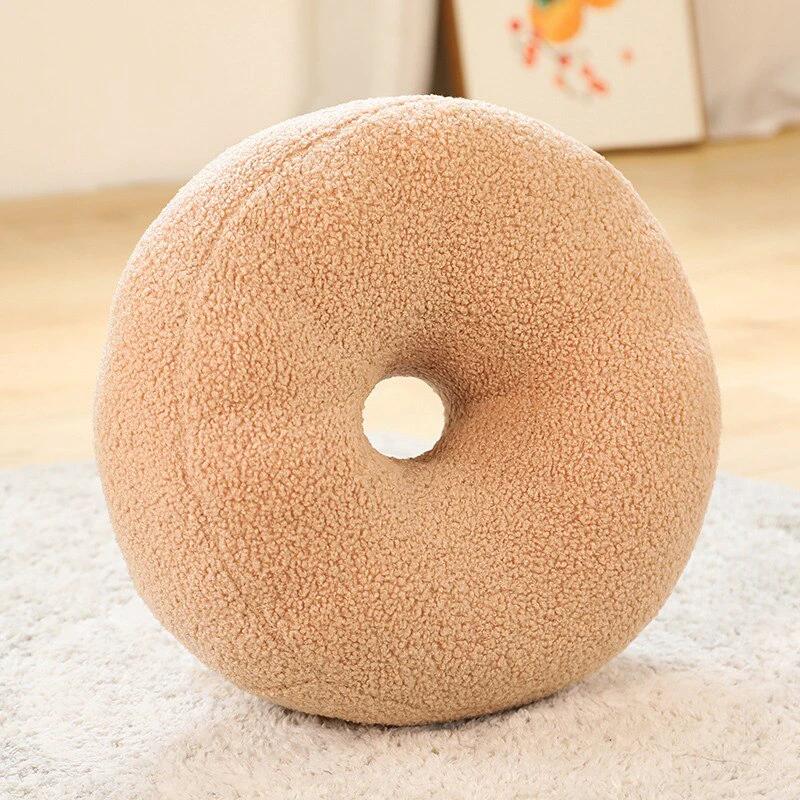 Plush Cushions - Doughnut, Globe, Arch and Knot by Bowlift