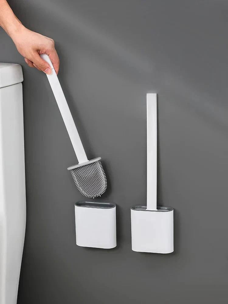 FLEXIBLE SILICONE BRUSH For TOILET CLEANING Bowlift by Bowlift
