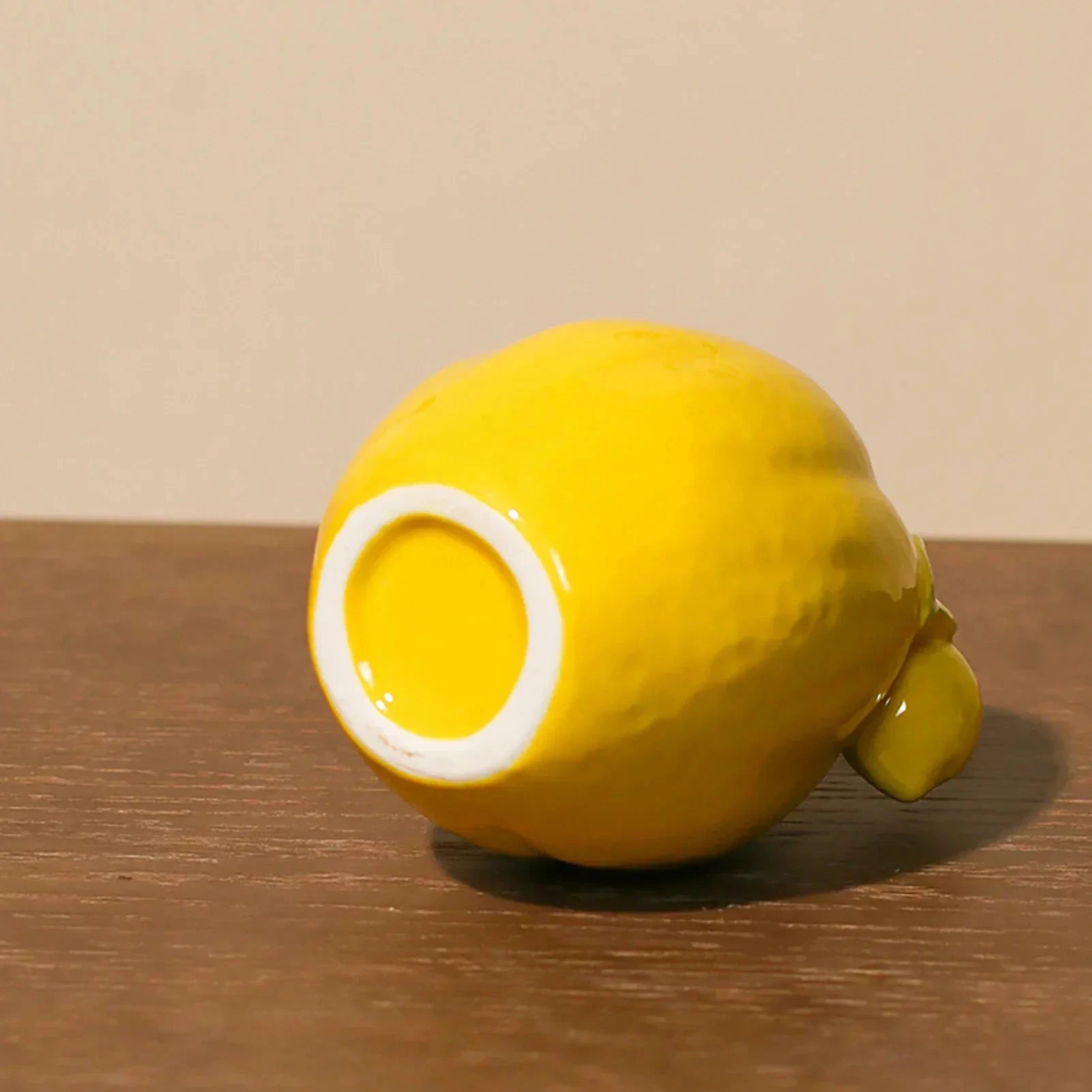 Lemon Ceramic Vase by Bowlift