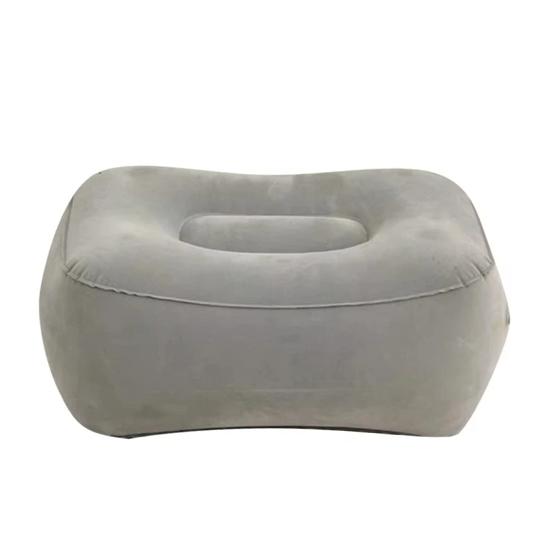 Inflatable Footrest Pillow - Leg Support Cushion for Travel, Office & Home by BowLift