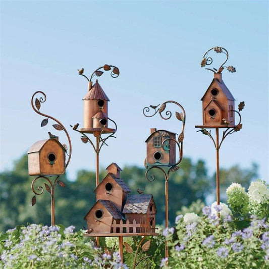BirdHaven decorative birdhouse for the garden Bowlift by Bowlift