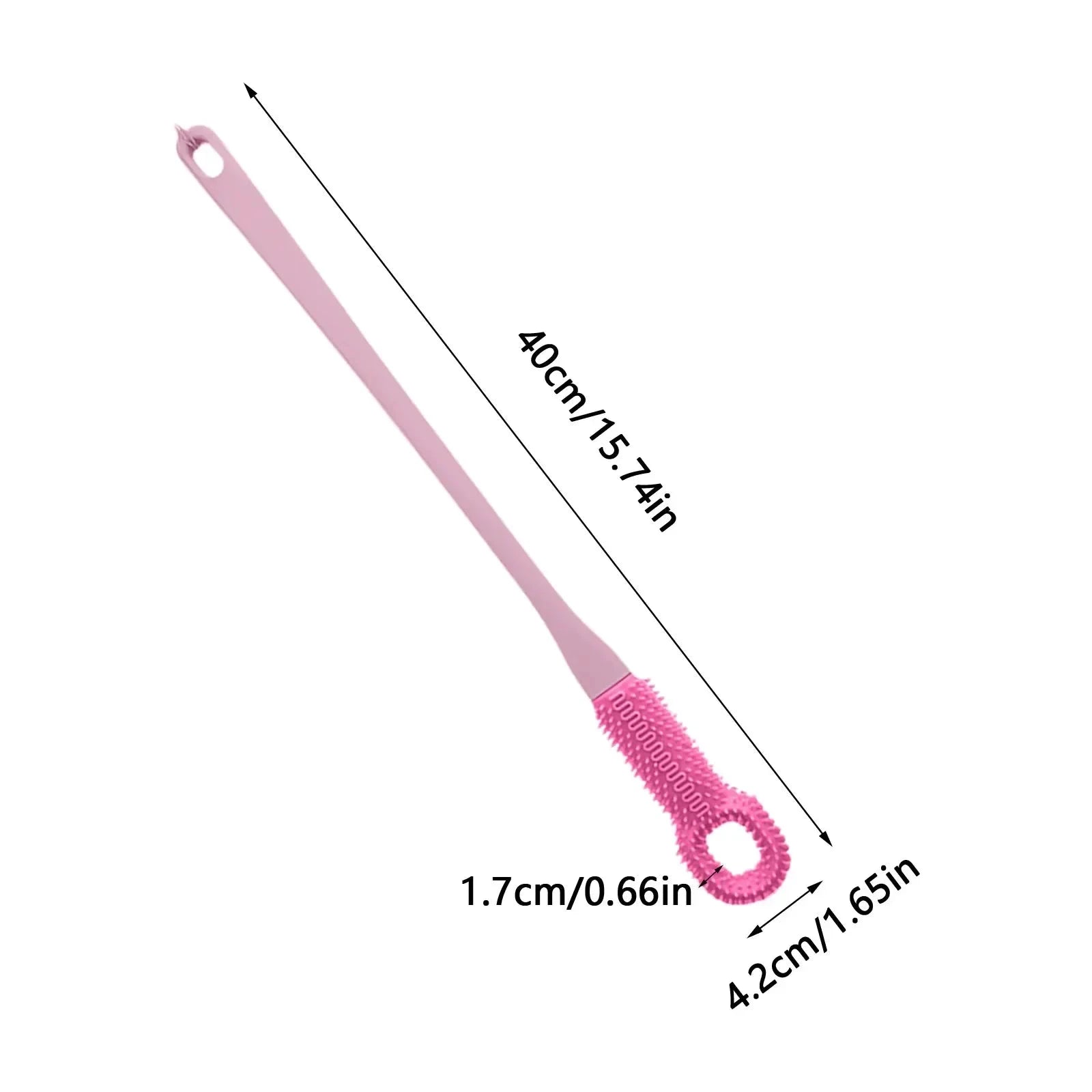 Soft Silicone Foot Spa Long Cleaning Brush by BowLift
