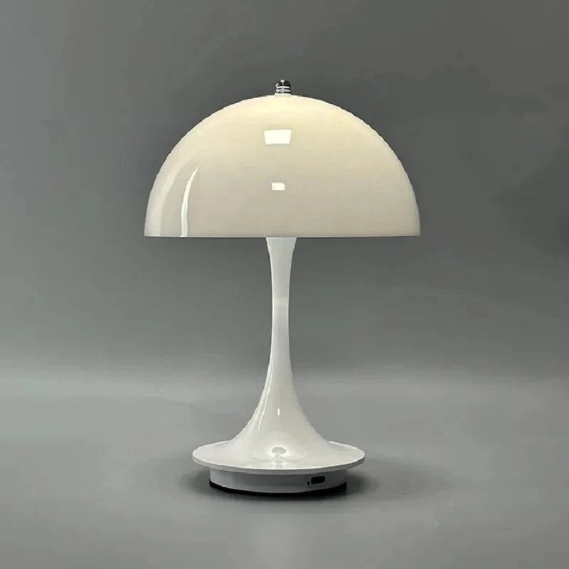 Mushroom 3-Colors-Dimmable Rechargeable LED-Table Lamps Bowlift by Bowlift
