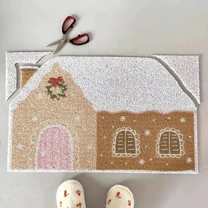 Cookie House Door Mat by Bowlift