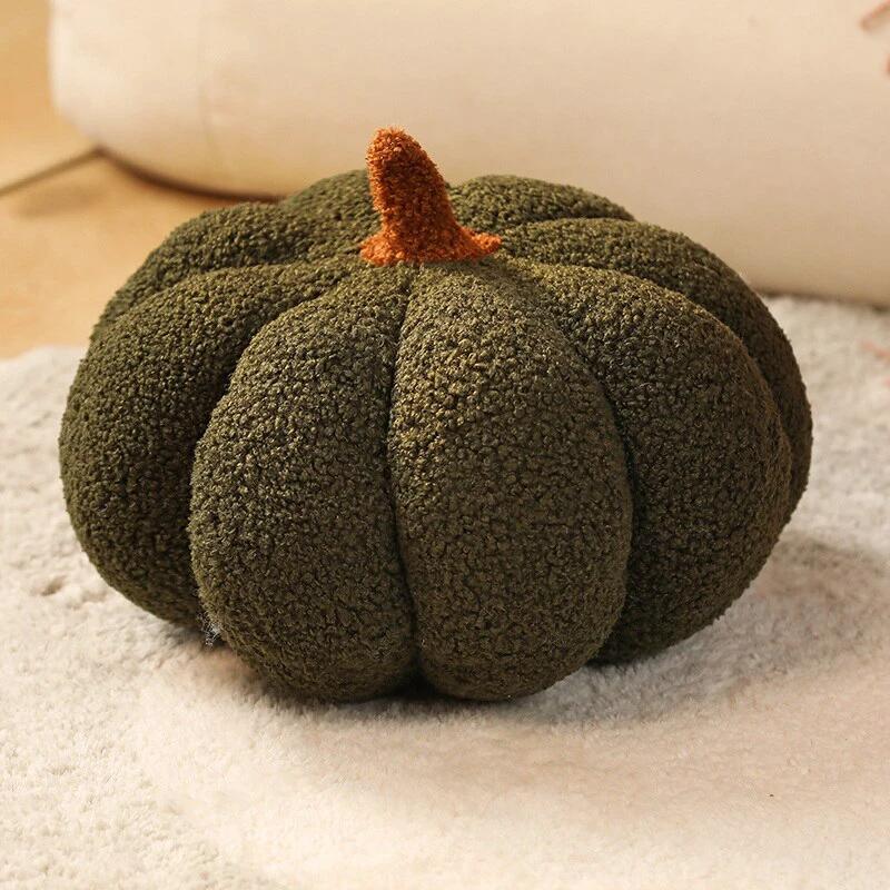 Fluffy Pumpkin Cushion by Bowlift