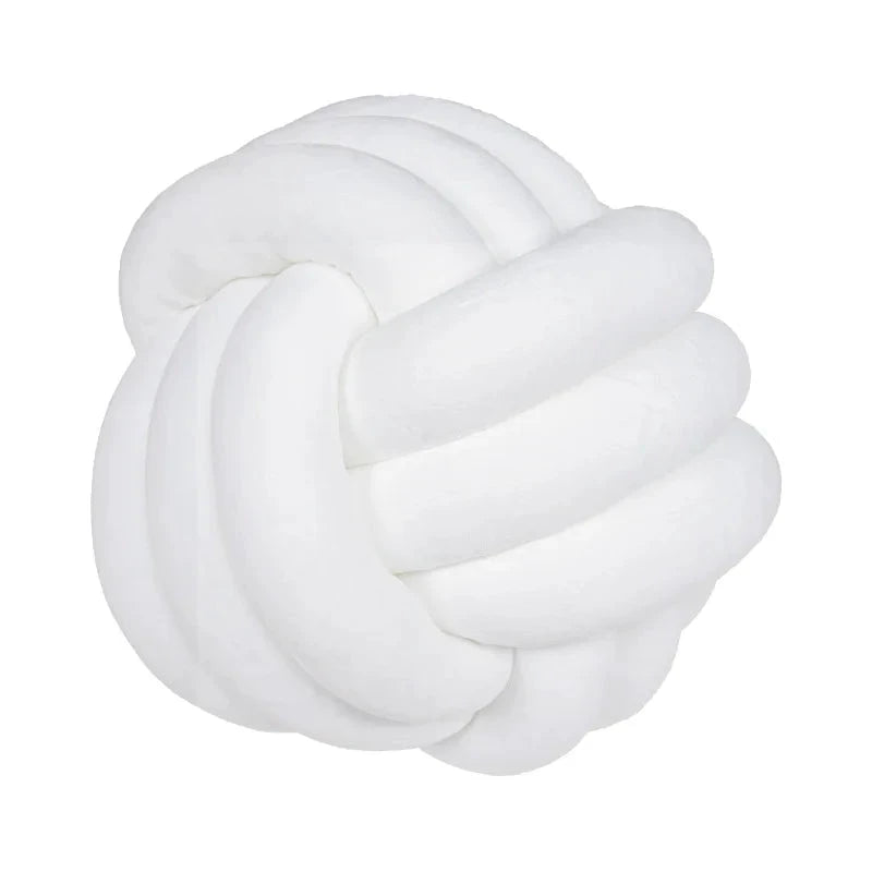 Plush Knot Cushion (Velvet) by Bowlift