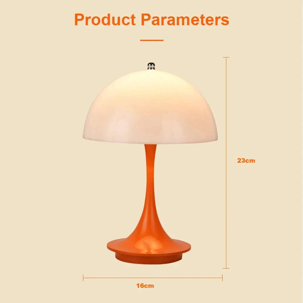 Ellas elegant LED table lamp Bowlift by Bowlift