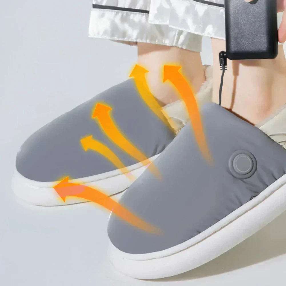 WarmthStep - Electric Heated Slippers for Ultimate Comfort Bowlift by Bowlift