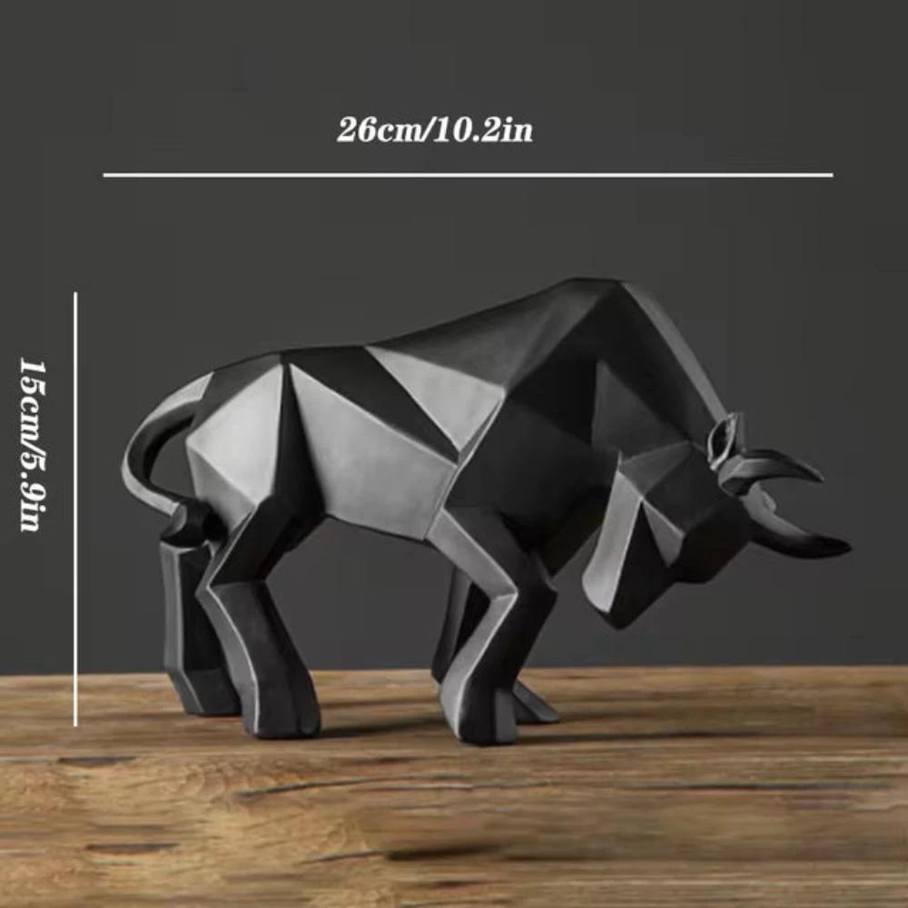 Creative Charging Bull Figurine by Casa & Beyond